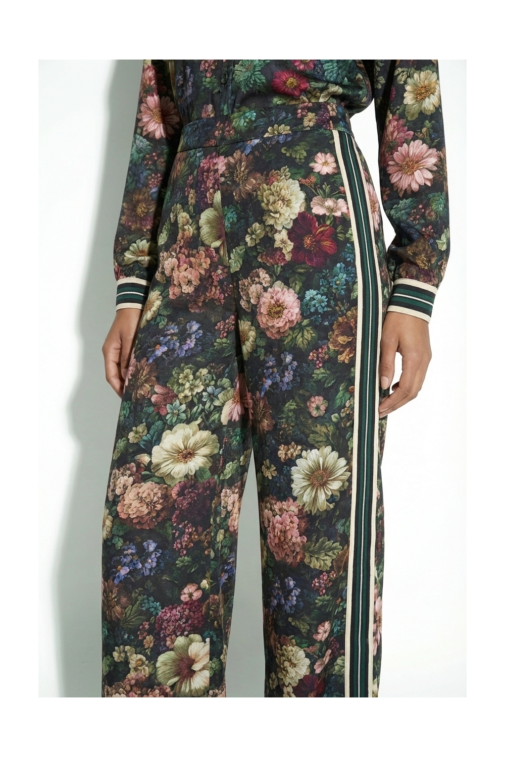 PANTALON CHARLIE FLOWER BORDEAUX