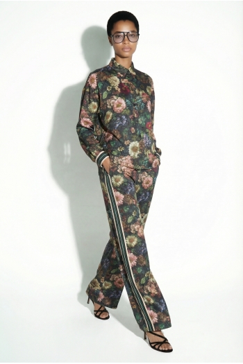 PANTALON CHARLIE FLOWER BORDEAUX