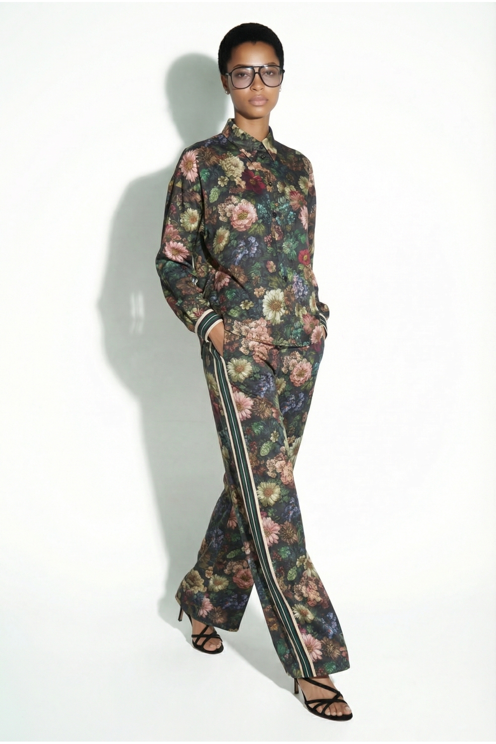 PANTALON CHARLIE FLOWER BORDEAUX