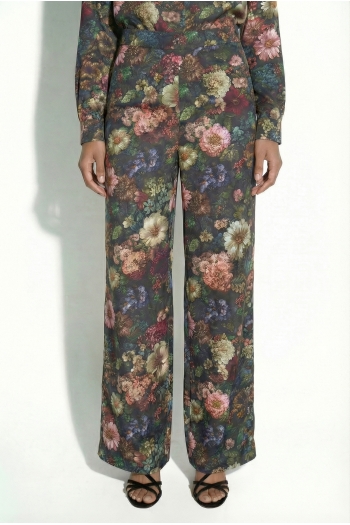 PANTALON CHARLIE FLOWER BORDEAUX