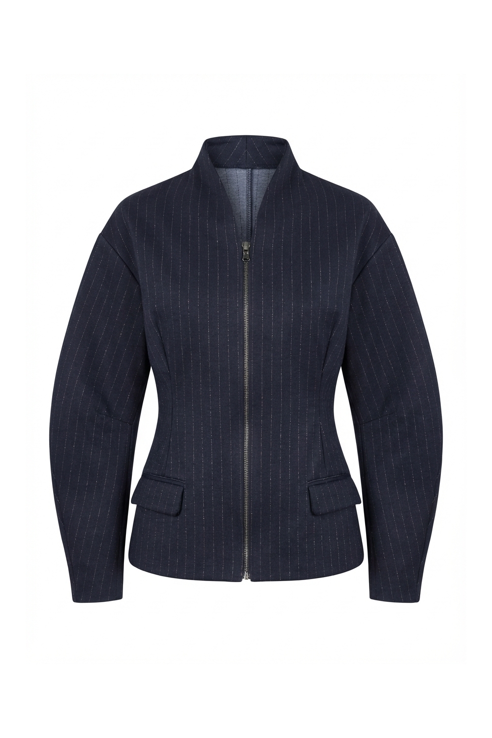Malia Maura Navy Jacket, made in Italy