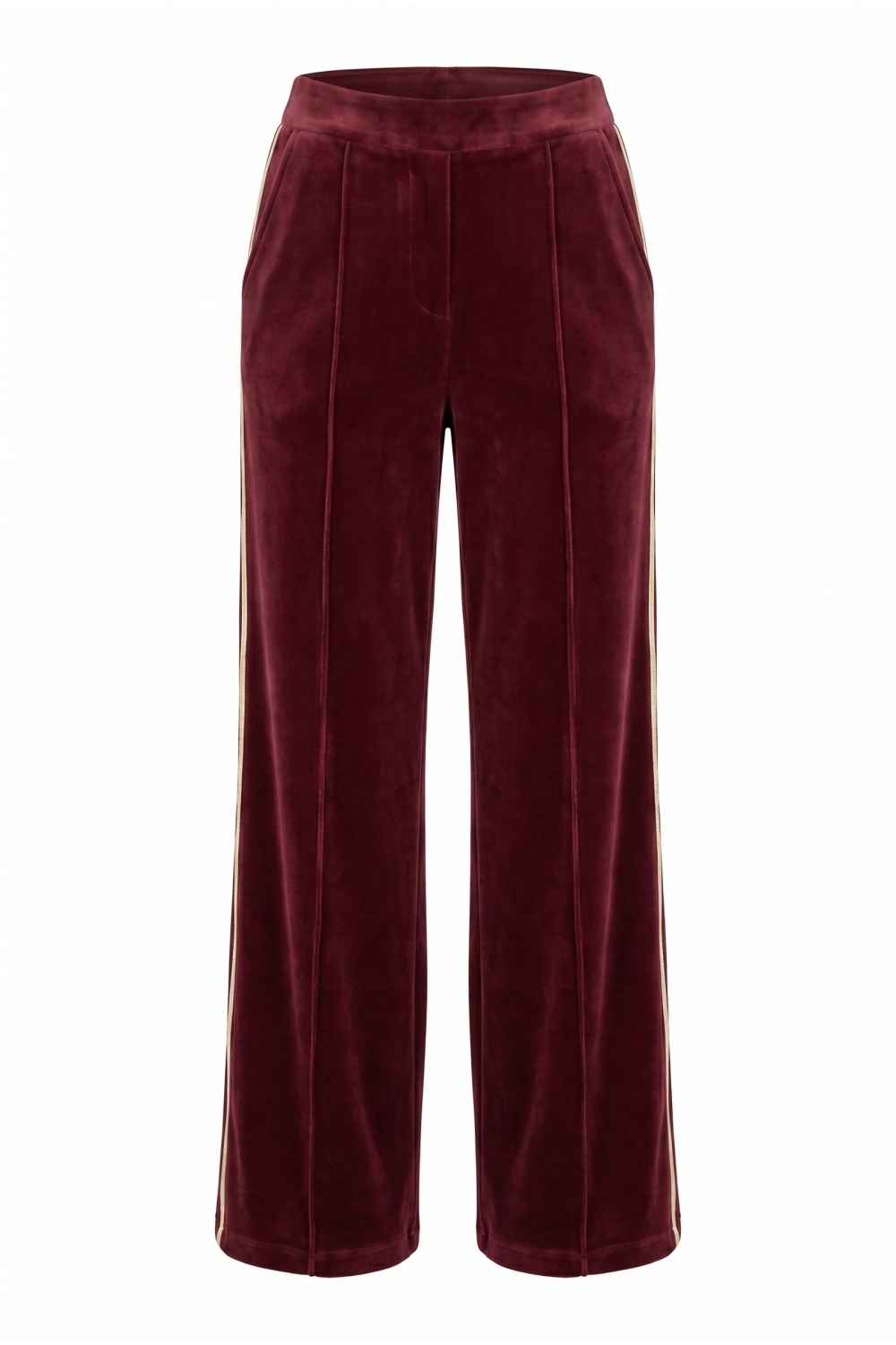 Pantalon Charlie Boro bordeaux fabriqué en Italie