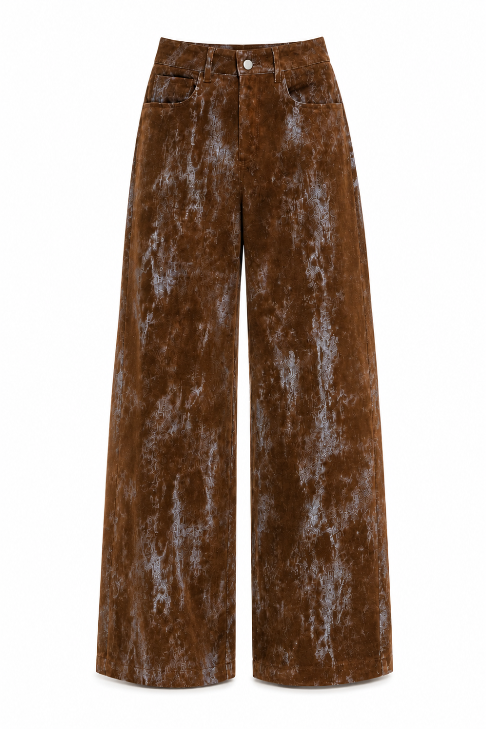Swiggy corduroy pants in used brown, made in Italy