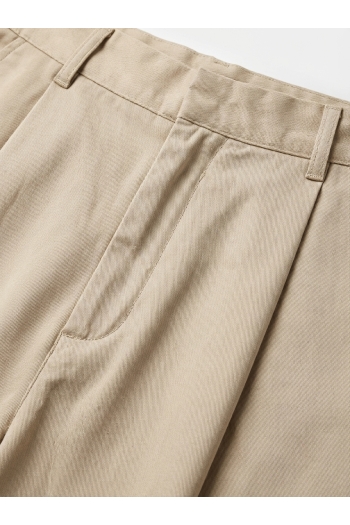 Beige Rio Lyocell pants made in Italy