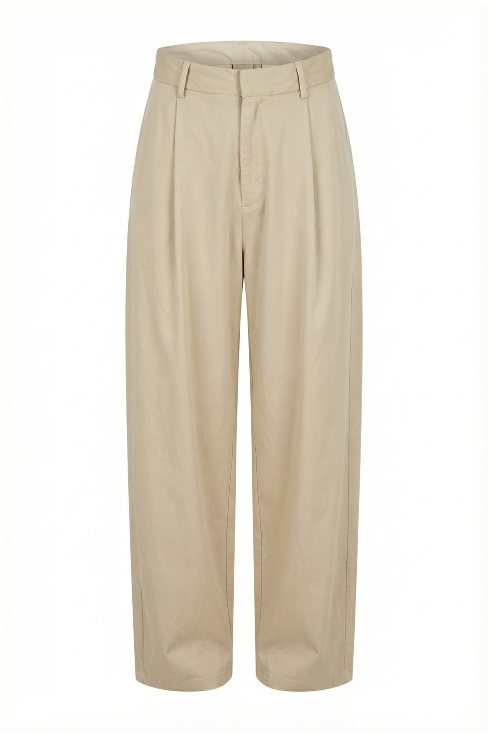 Beige Rio Lyocell pants made in Italy